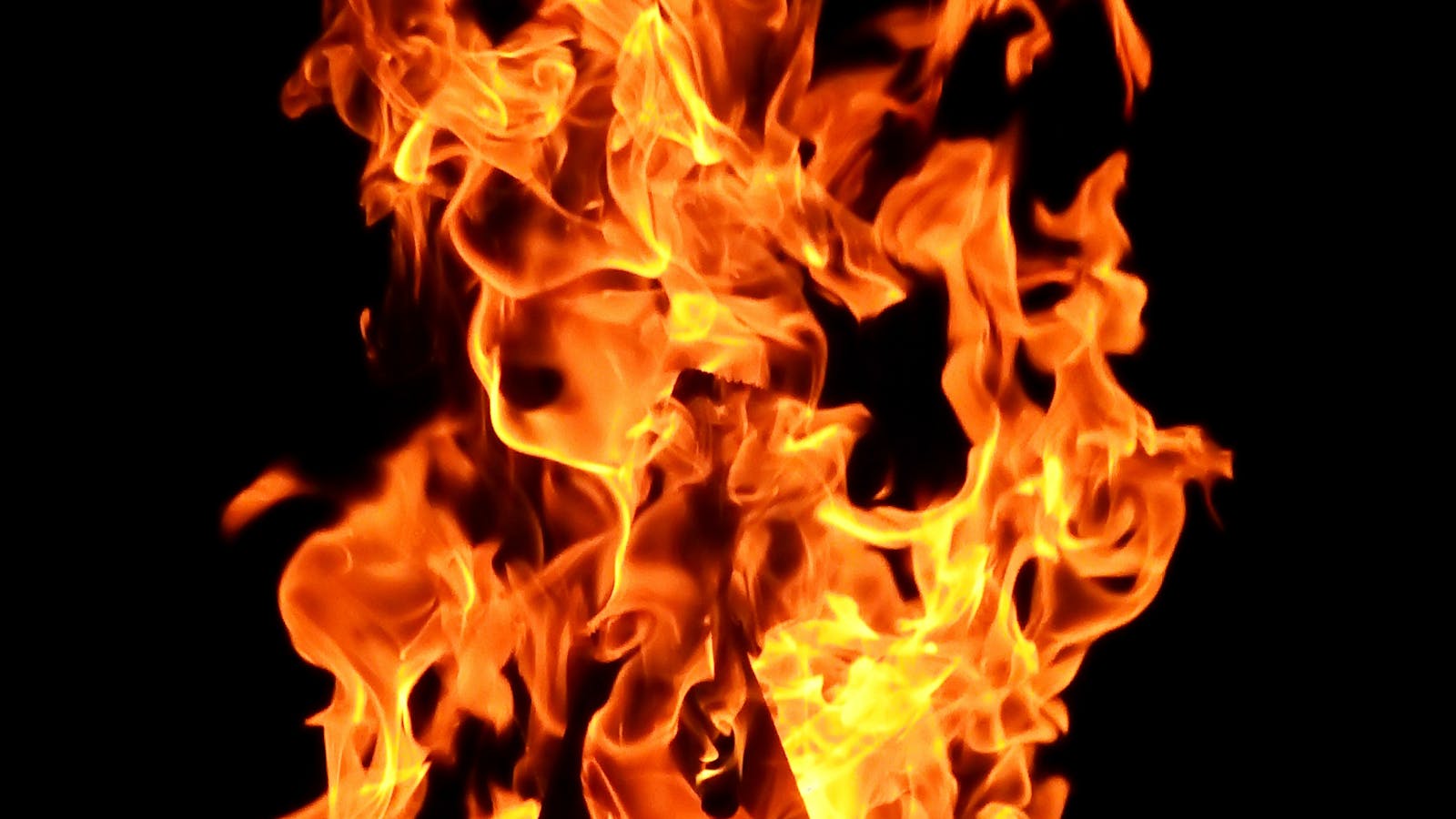 Wall of fire representing a decision firewall blocking manipulative tracking and pressure