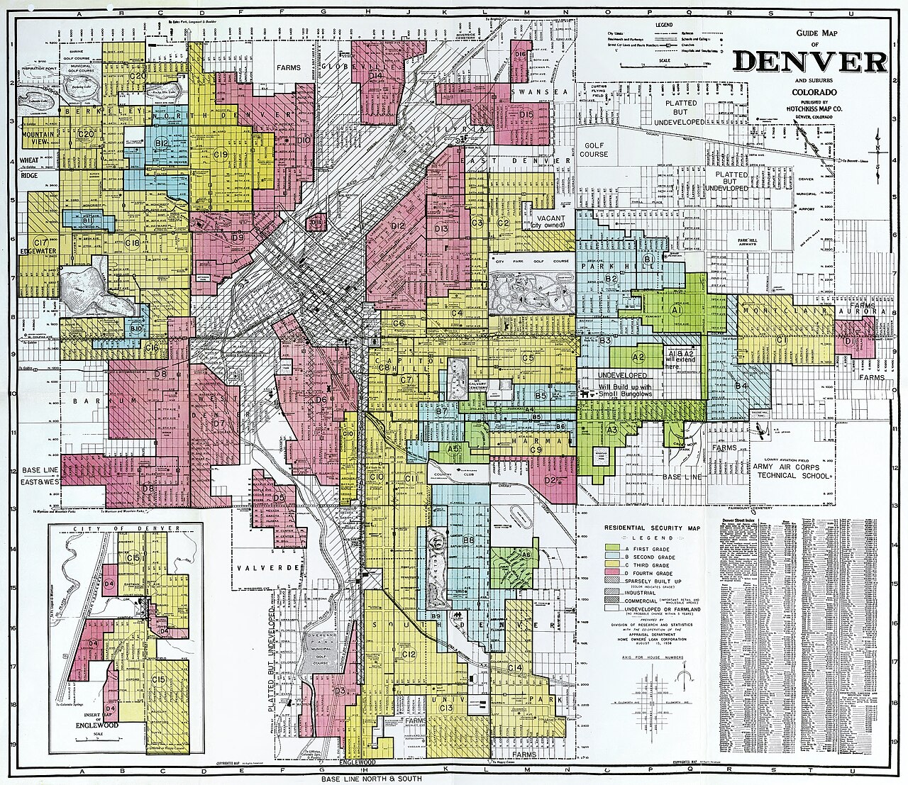 Historic redlining map showing how consumer data can shape digital pricing